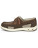 Image #3 - Justin Men's Angler Western Casual Shoes - Moc Toe, Brown, hi-res
