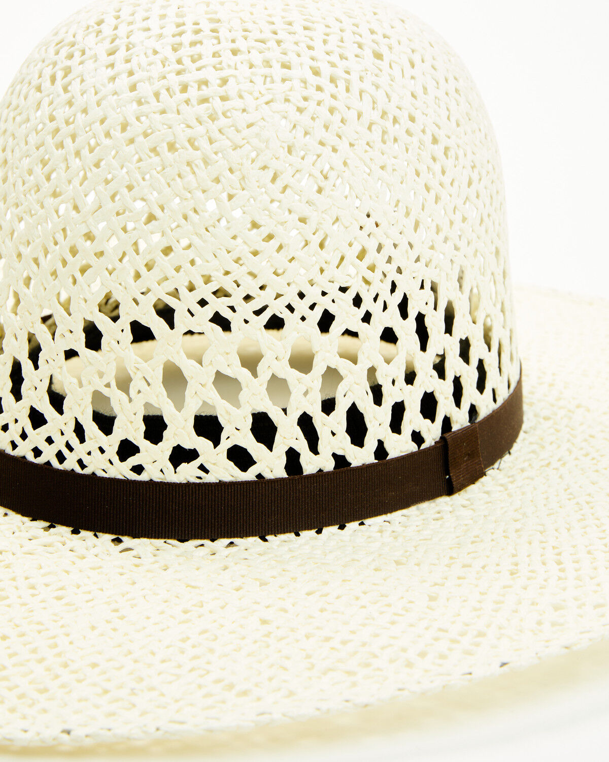 Image #2 - M & F Western Kids' Straw Cowboy Hat, Natural, hi-res
