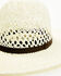 Image #2 - M & F Western Kids' Straw Cowboy Hat, Natural, hi-res