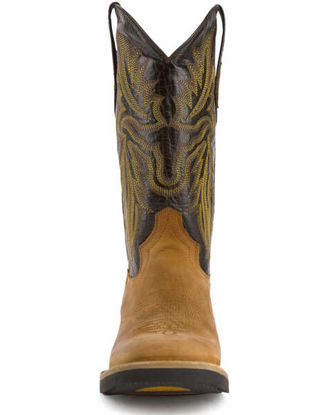 Ferrini Men's Maverick Cowboy Boots - Square Toe, Brown, hi-res
