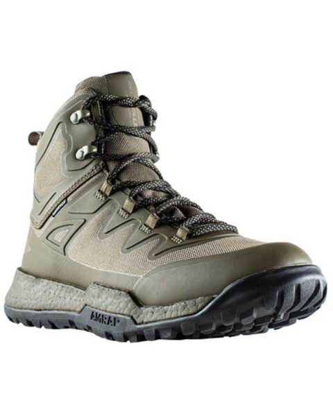 Image #1 - Belleville Men's 6" AMRAP Vapor Tactical Boots - Soft Toe , Green, hi-res