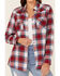 Image #2 - Flag & Anthem Women's Plaid Flannel Shirt, , hi-res
