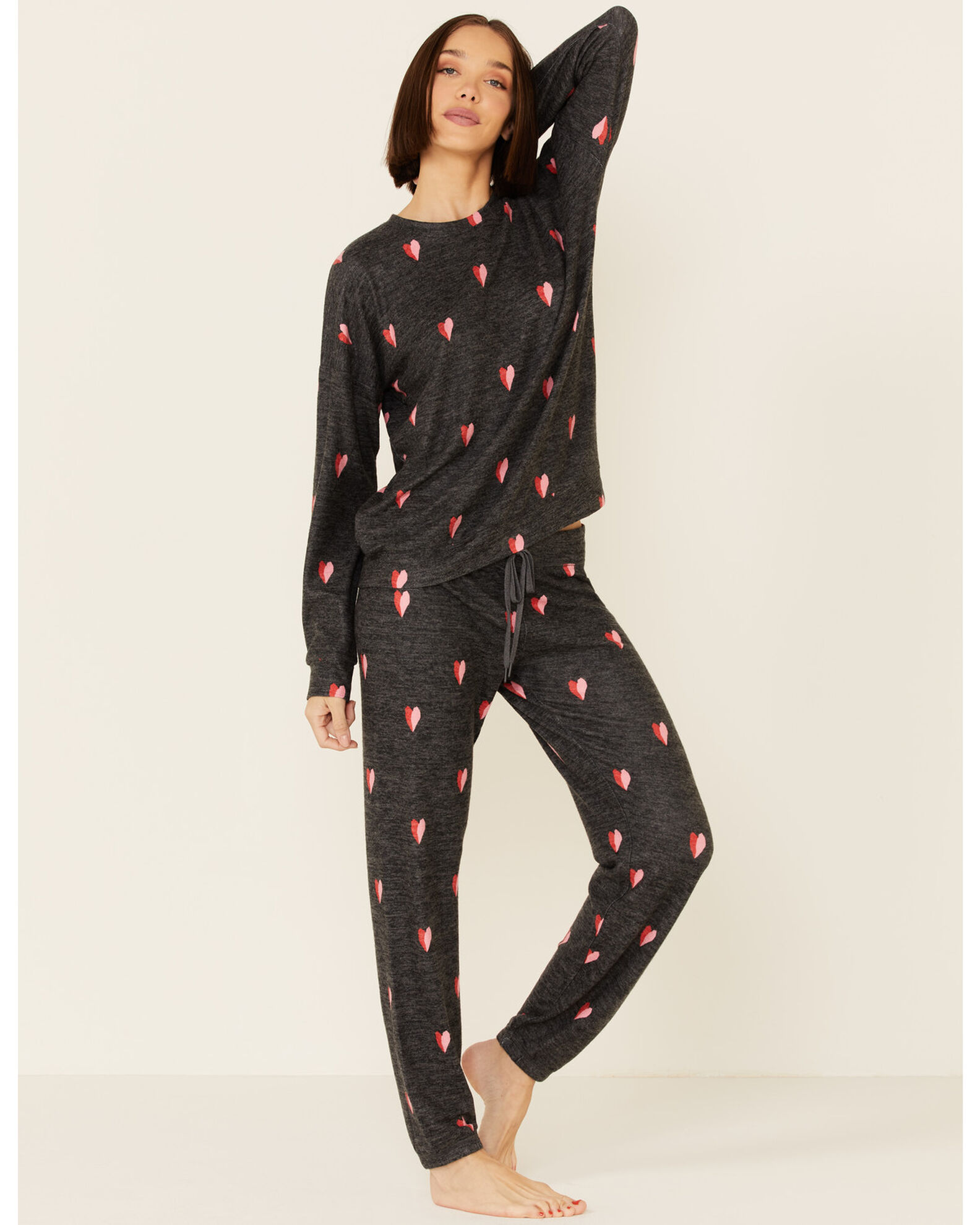 PJ Salvage Women s Lil Hearts Lounge Pants Sheplers