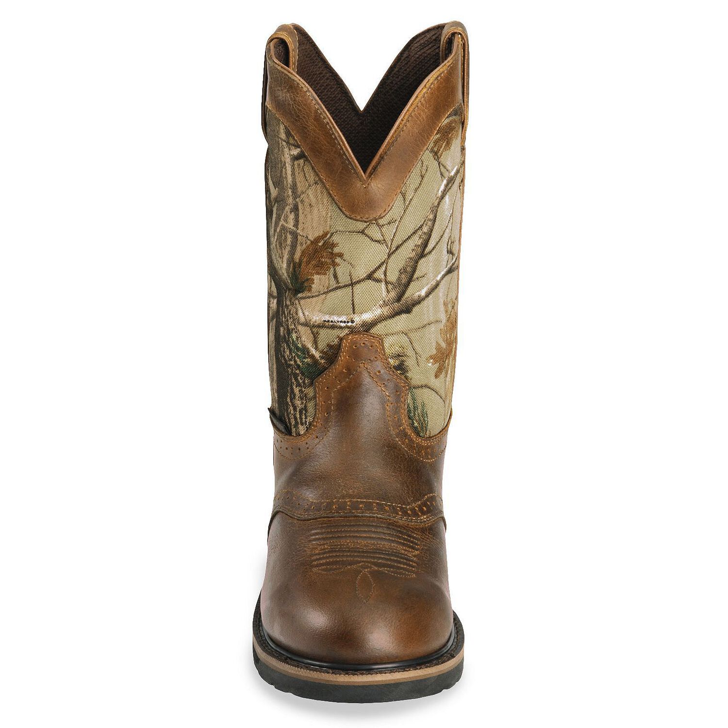 Image #4 - Justin Men's Stampede Trekker Camo Waterproof Boots - Soft Toe, Camouflage, hi-res