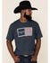 Image #2 - Kimes Ranch Men's Navy American Trucker Graphic T-Shirt, Navy, hi-res