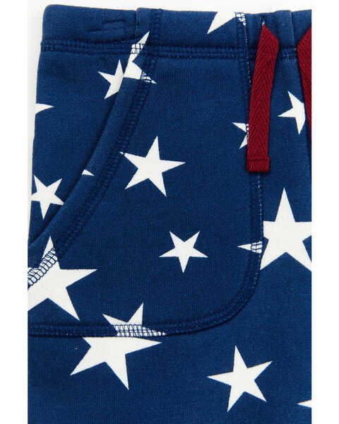 Image #6 - Cody James Toddler Boys' USA Shirt and Shorts - 2 Piece Set, Blue, hi-res