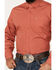 Image #3 - Cinch Men's Geo Print Long Sleeve Button-Down Western Shirt, Red, hi-res