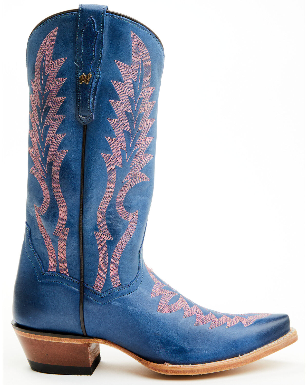 Image #2 - Dan Post Women's Rochelle Western Boots - Snip Toe, Blue, hi-res