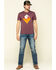 Image #6 - Ariat Men's M4 Dakota Low Stretch Stackable Slim Straight Jeans, Blue, hi-res