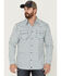 Image #1 - Moonshine Spirit Men's Southwestern Geo Print Long Sleeve Snap Western Shirt, Ivory, hi-res