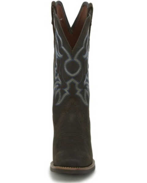 Image #3 - Justin Women's Brandy Western Boots - Square Toe, Brown, hi-res