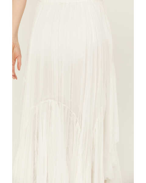 Image #4 - Free People Women's One Clover Ruffle Maxi Skirt , White, hi-res