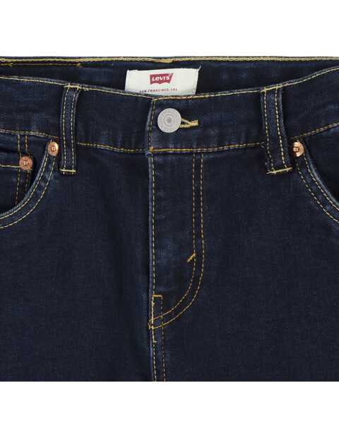 Image #3 - Levi's Boys' 517 Pearson Dark Wash Bootcut Stretch Denim Jeans , Blue, hi-res