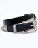 Idyllwind Women's Double Down Western Belt, Black, hi-res