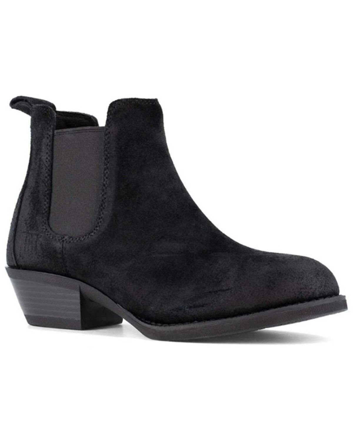 Frye Women's Safety-Crafted Chelsea Work Boots - Steel Toe, Black, hi-res