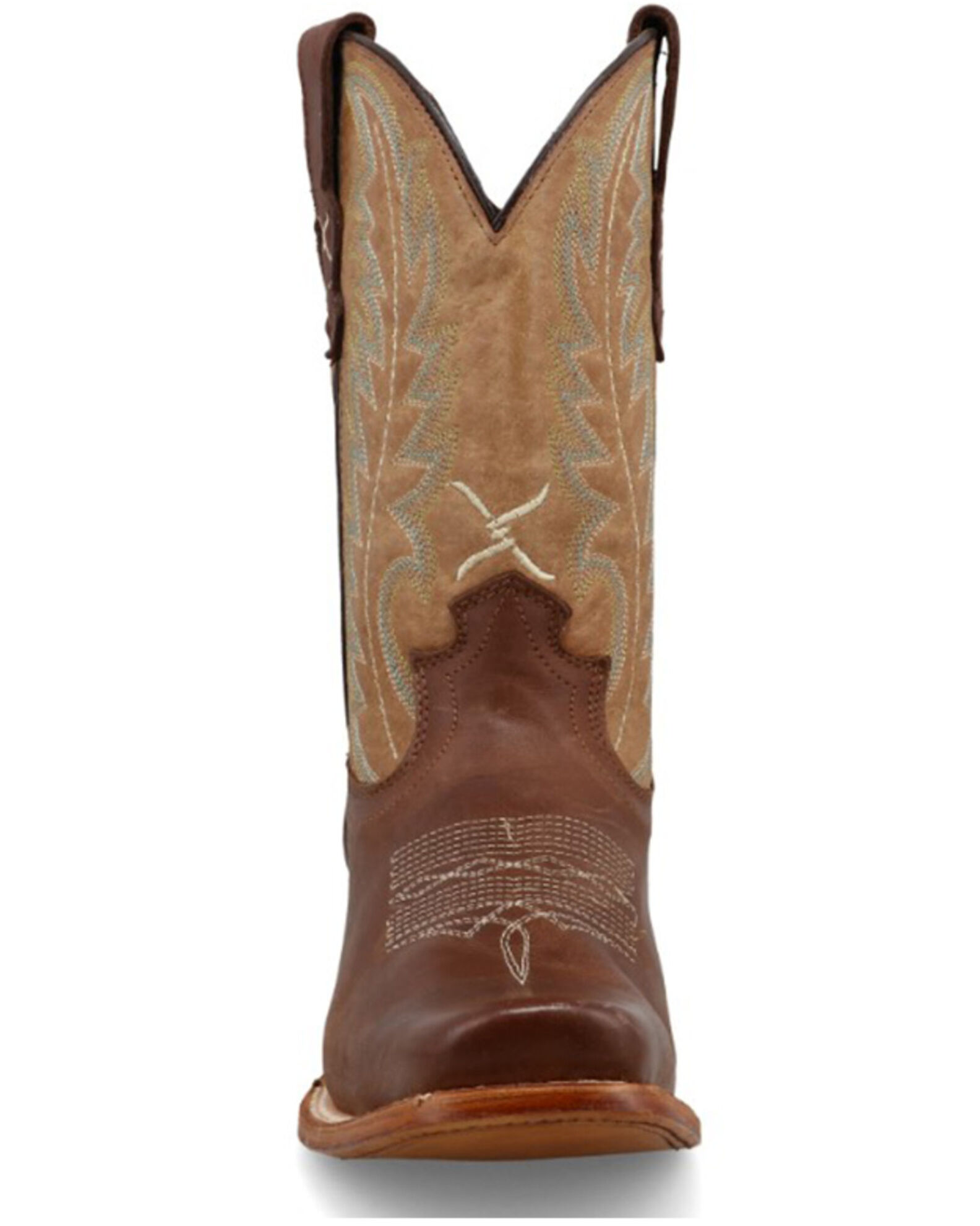Image #4 - Twisted X Women's Rancher Western Boots - Square Toe, Brown, hi-res