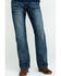 Image #2 - Ariat Men's M5 Lennox Stretch Stackable Slim Straight Jeans, Blue, hi-res