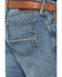 Image #4 - Ariat Men's M2 Prince Arcadia Medium Wash Relaxed Bootcut Stretch Denim Jeans - Big, Medium Wash, hi-res