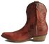 Dingo Moon & Cactus Zipper Boots - Medium Toe, Red, hi-res