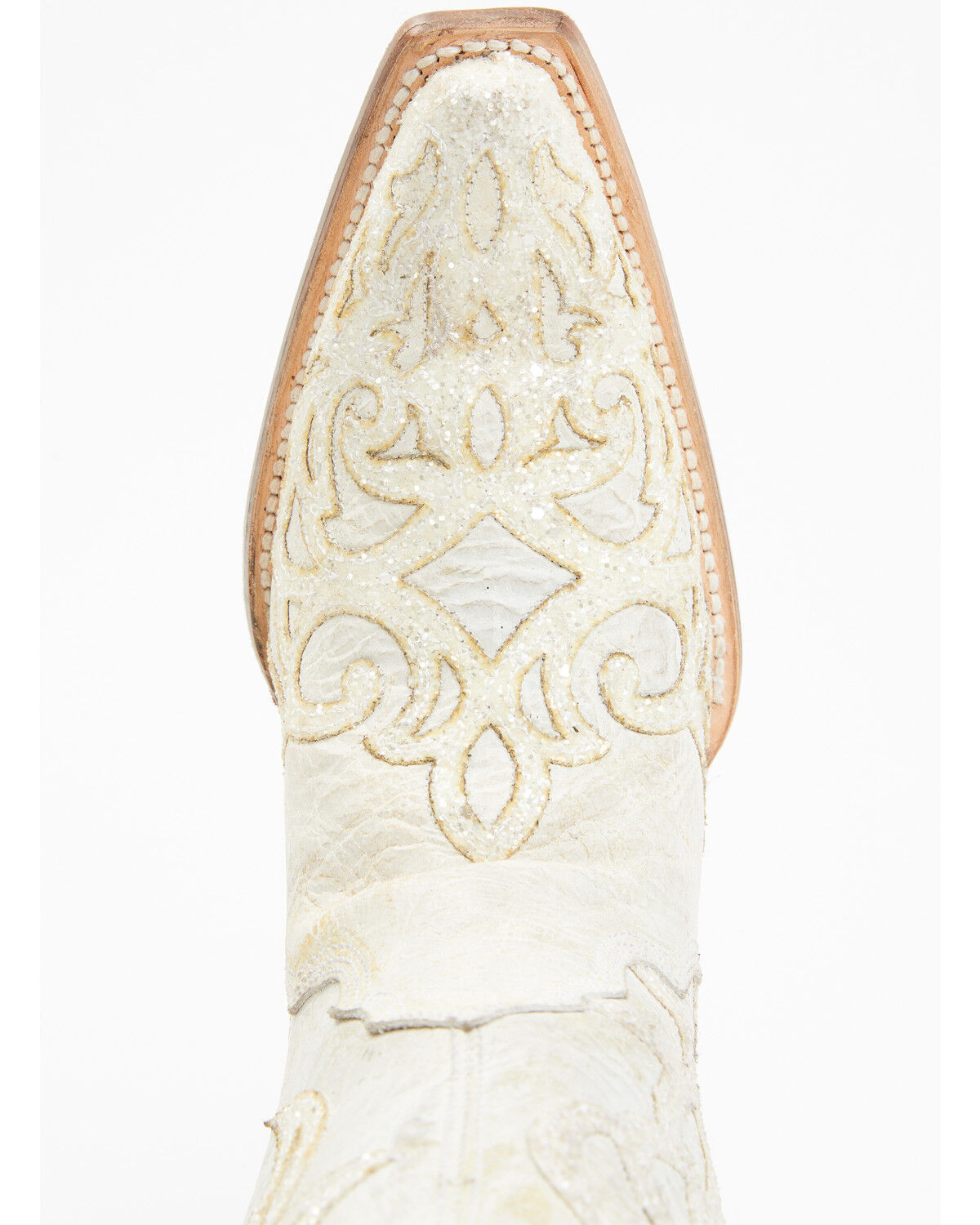 Image #6 - Corral Women's Glitter Overlay Tall Western Boots - Snip Toe, , hi-res
