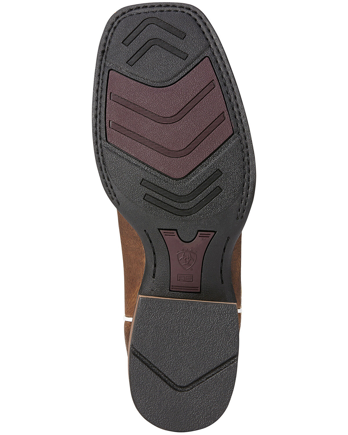 Image #6 - Ariat Men's Quickdraw 11" Western Performance Boots - Broad Square Toe, Bark, hi-res
