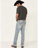 Image #3 - Cody James Core Men's Sawbuck Light Wash Stretch Stackable Straight Jeans, Blue, hi-res