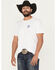 Image #1 - RANK 45&reg; Men's Bleacher Americana Short Sleeve Graphic T-Shirt, White, hi-res