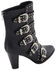 Image #9 - Milwaukee Leather Women's Studded Buckle Up Boots - Pointed Toe, Black, hi-res