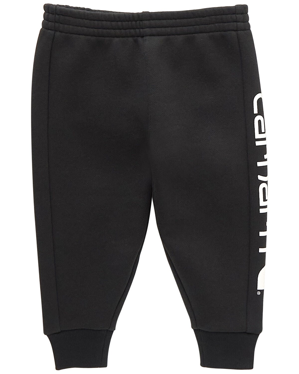 Carhartt Toddler Boys' Logo Fleece Sweatpants, Black, hi-res