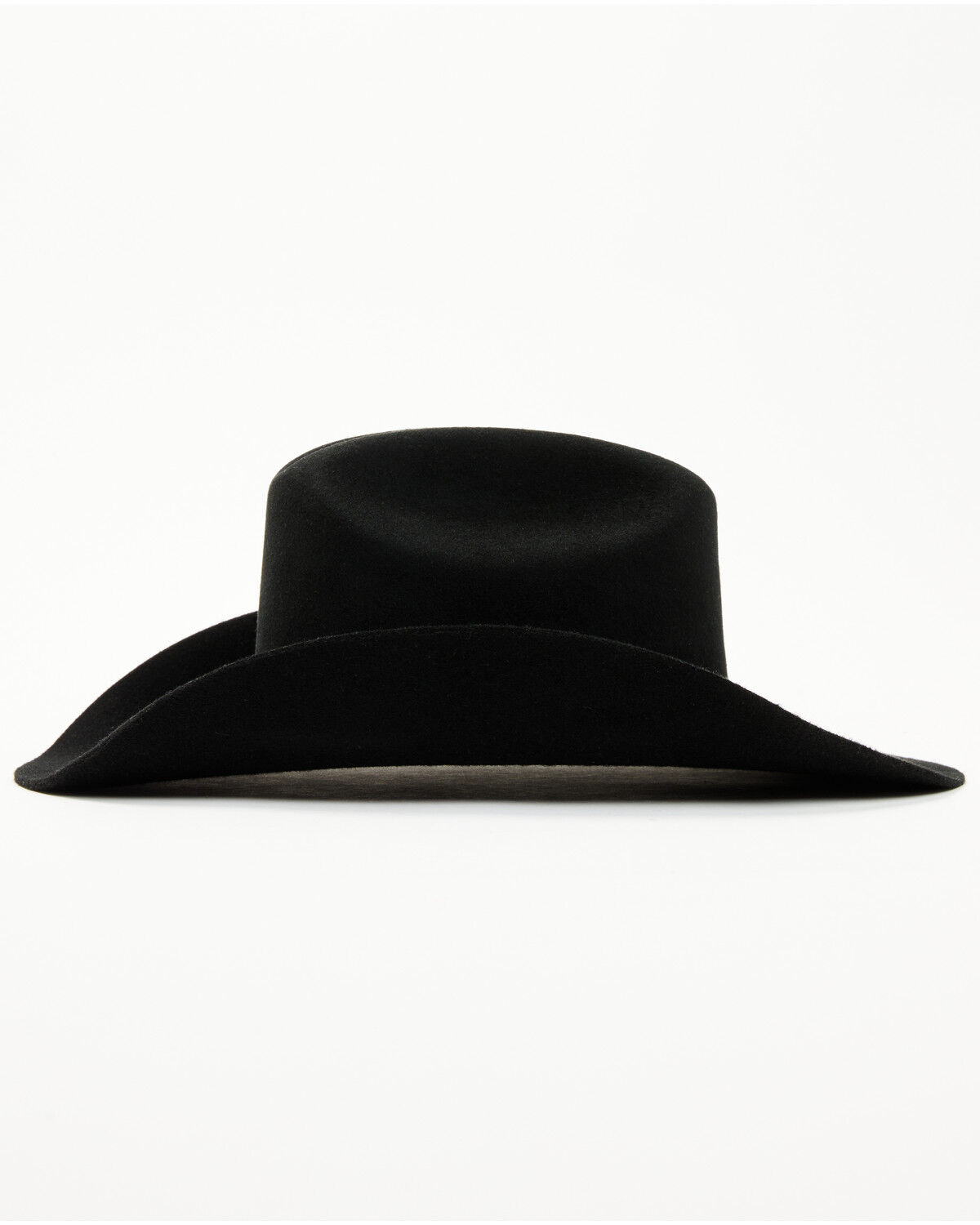 Image #3 - Justin Montana 3X Wool Felt Cowboy Hat, Black, hi-res
