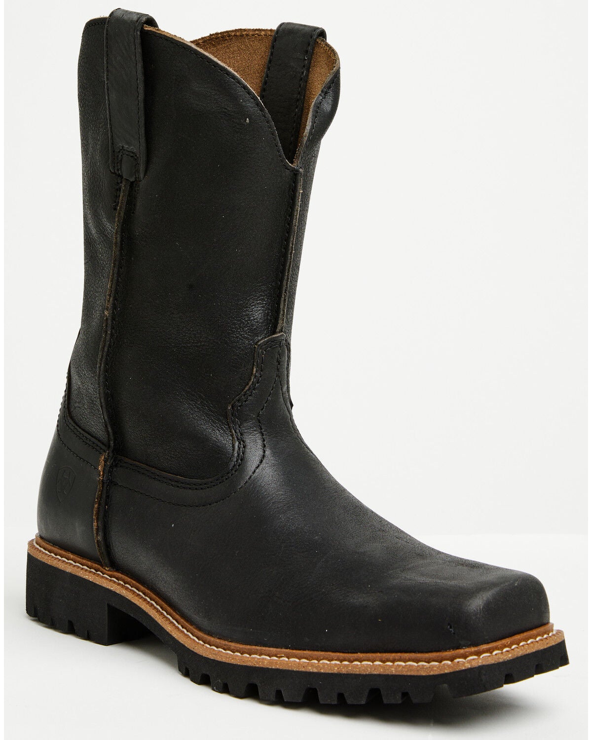 Ariat Men's Stoney Creek Western Boots - Square Toe, Black, hi-res