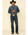Image #1 - Cody James Men's Saguaro Dark Wash Stretch Slim Bootcut Jeans , , hi-res