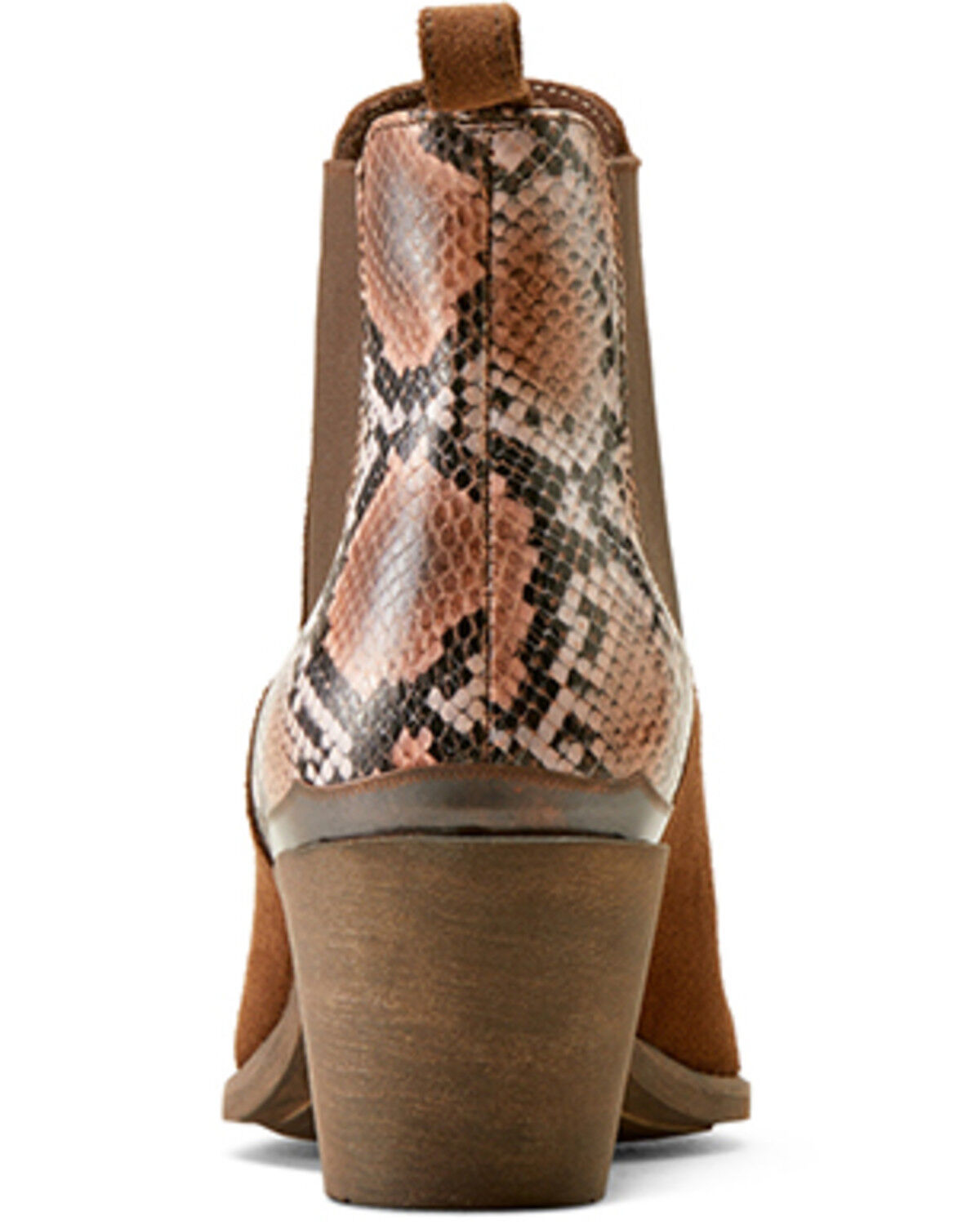 Image #3 - Ariat Women's Bradley Western Booties - Snip Toe, Brown, hi-res
