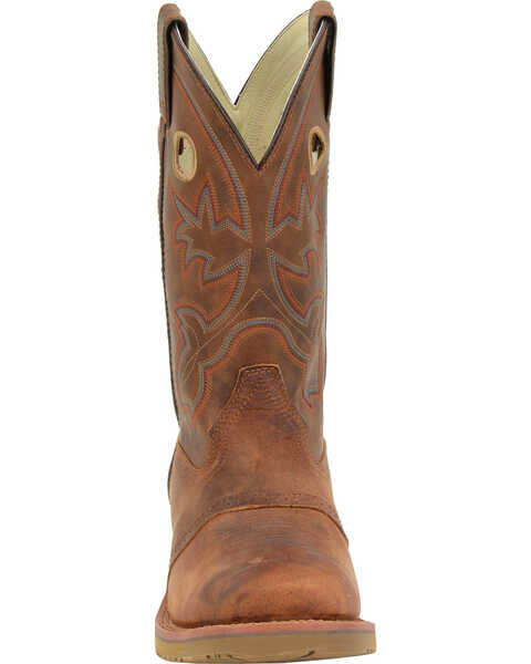 Image #3 - Double H Men's 11" Earthquake Rust ICE Western Work Boots - Square Toe, Tan, hi-res