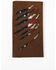 Image #1 - Cody James Men's Americana Leather Checkbook Wallet, Brown, hi-res