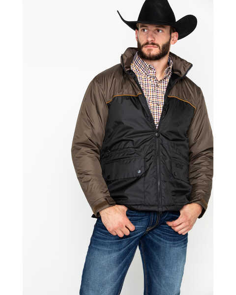 Image #1 - Outback Trading Co. Men's Jericho Quilted Jacket , Grey, hi-res