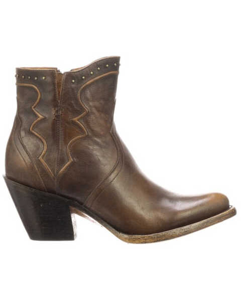 Image #2 - Lucchese Women's Karla Fashion Booties - Round Toe, , hi-res