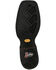 Image #7 - Justin Men's Shane Frontier Performance Western Boots - Broad Square Toe, Black, hi-res