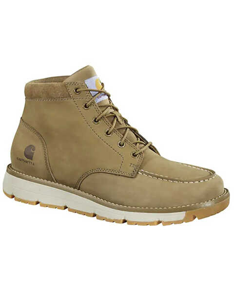 Carhartt Men's Millbrook 5" Work Boots - Moc Toe, Tan, hi-res