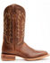Image #2 - Justin Men's Carsen Camel Brown Cowhide Performance Leather Western Boots - Square Toe, Brown, hi-res