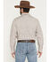 Image #4 - Gibson Trading Co Men's Mind Trap Paisley Print Long Sleeve Snap Western Shirt, Ivory, hi-res