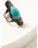 Image #3 - Shyanne Women's Dakota Silver & Turquoise 3-Piece Ring Set, Silver, hi-res