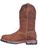 Image #3 - Dan Post Men's Journeyman Waterproof Western Work Boots - Composite Toe, Brown, hi-res