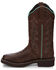 Image #3 - Justin Women's Raya Western Boots - Square Toe, Tan, hi-res