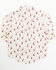 Image #3 - Shyanne Toddler Girls' Cactus Print Long Sleeve Pearl Snap Shirt, Ivory, hi-res
