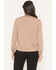 Image #4 - Carhartt Women's Tencel&trade; Fiber Series Loose Fit Long Sleeve Pocket Tee, Tan, hi-res
