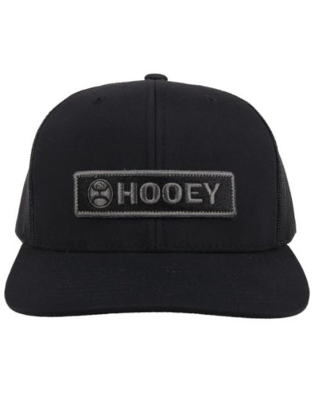Image #3 - Hooey Men's Lock-Up Trucker Cap, Black, hi-res