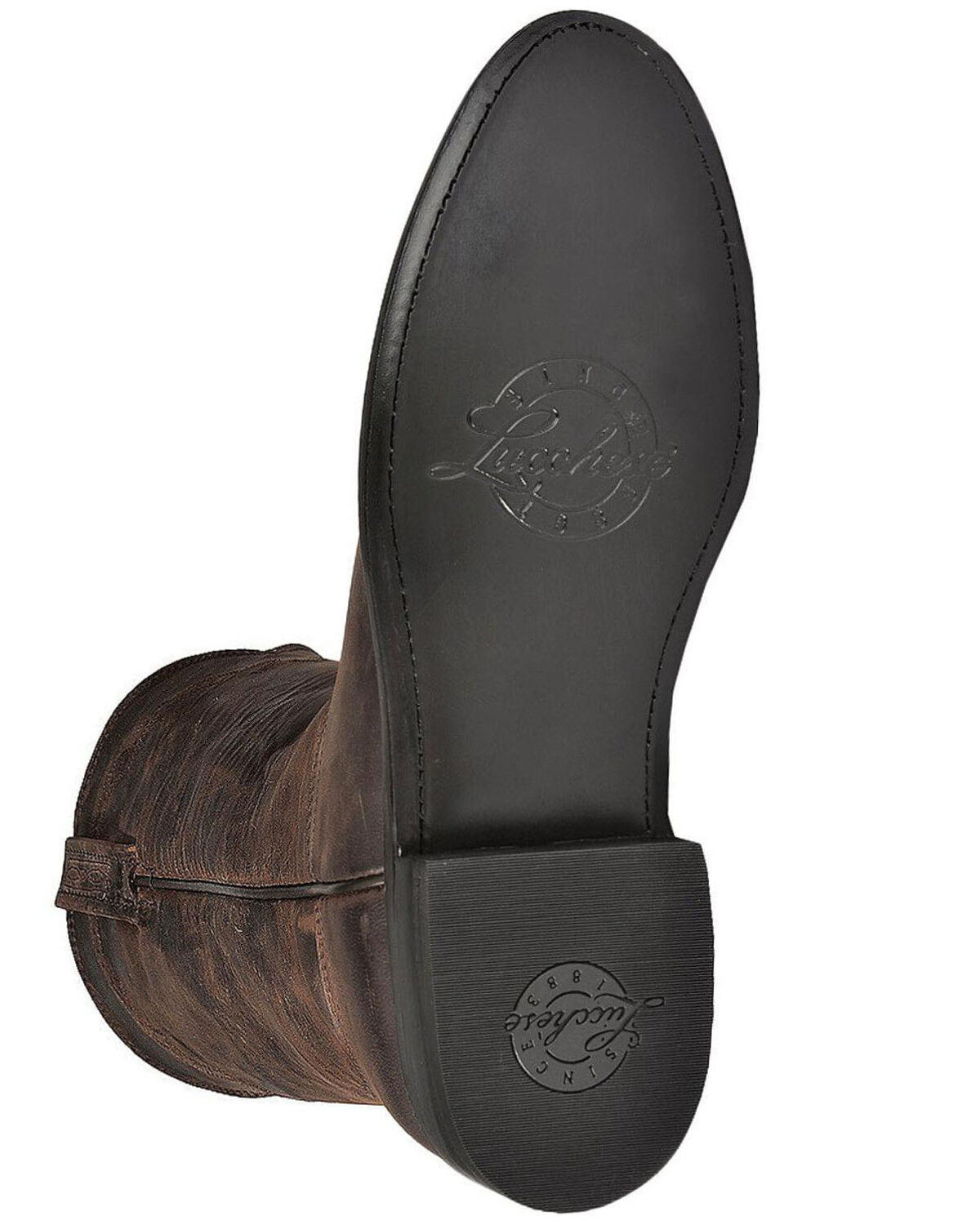 lucchese chocolate madras goat