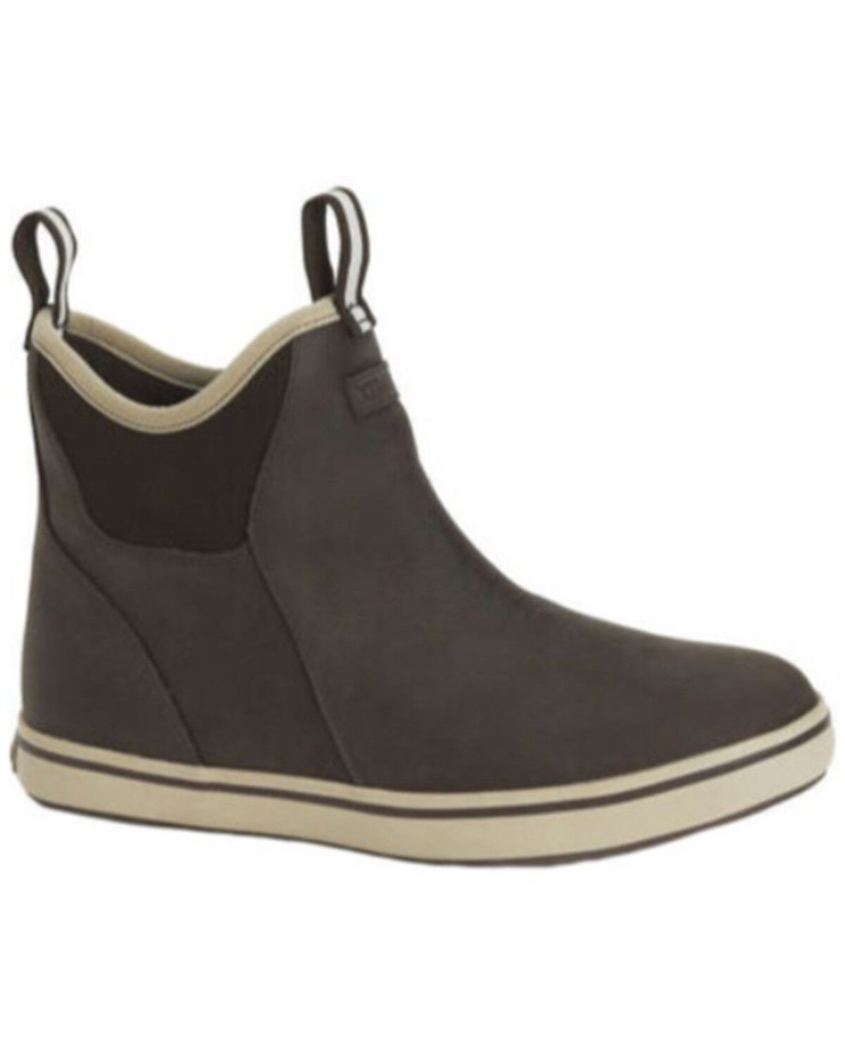 Image #1 - Xtratuf Men's 6" Ankle Deck Boots - Round Toe, Brown, hi-res