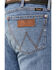 Wrangler Retro Men's Kresby Medium Wash Slim Bootcut Stretch Jeans, Medium Wash, hi-res